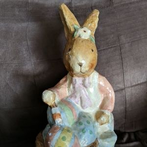 Paper Mache Easter Bunny